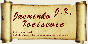 Jasminko Kočišević vizit kartica